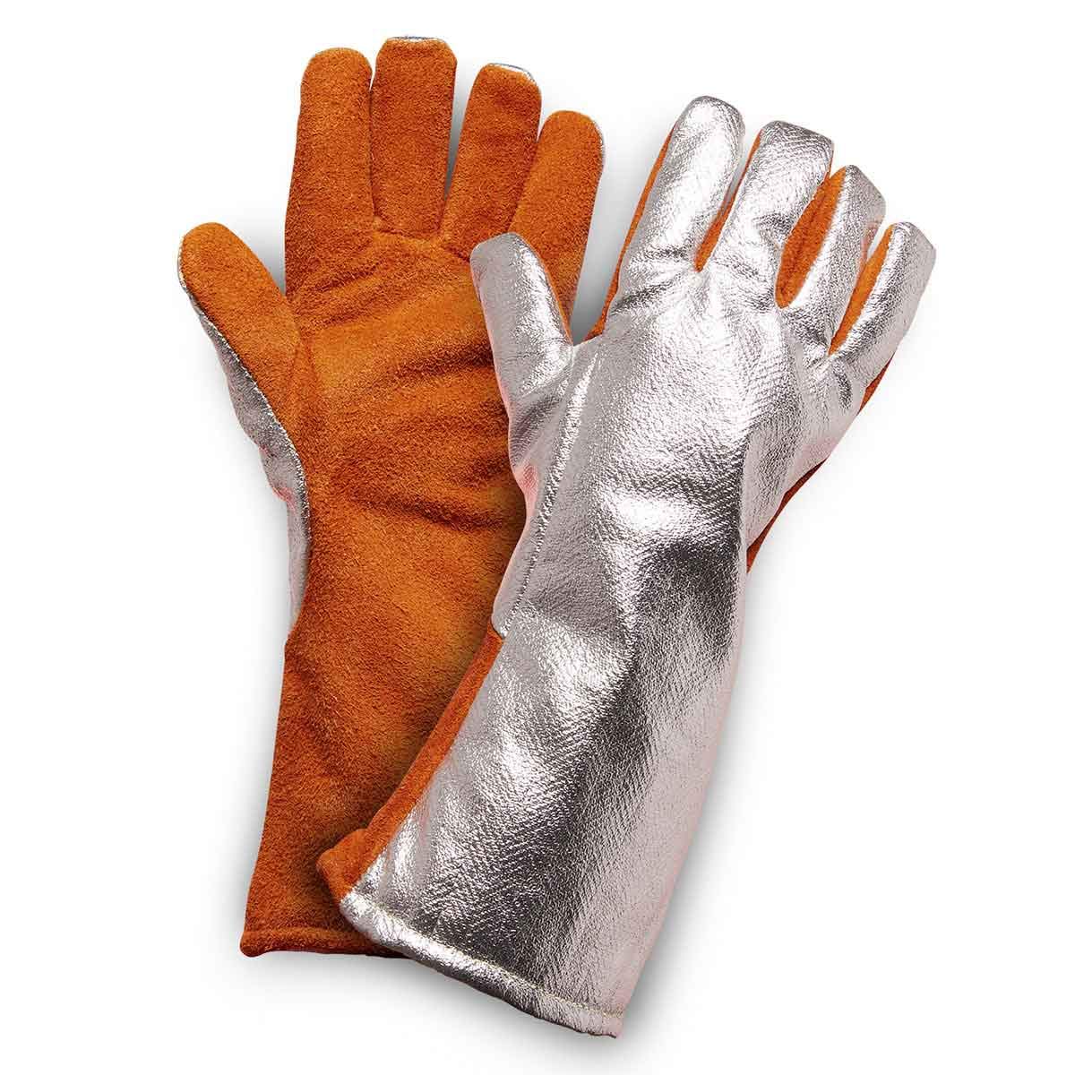 Aluminised Aramid hand gloves